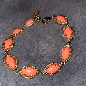 Kendra Scott Jana Bracelet Gold, Coral